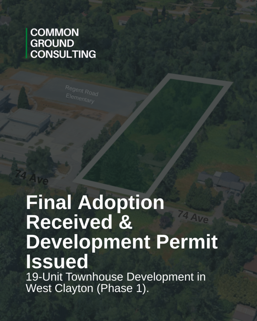 Common Ground Consulting (Manveer Taggar & Kanwar Mangat). Development Management. Construction Management. Surrey, Langley, Vancouver, Richmond, Burnaby, Coquitlam, Maple Ridge, Delta, Abbotsford, Chilliwack, Mission, Victoria, Nanaimo, Kelowna.